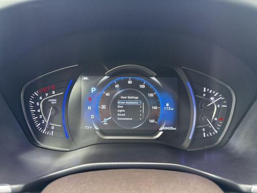 Quartz White 2019 Hyundai SANTA FE SEL 2.4