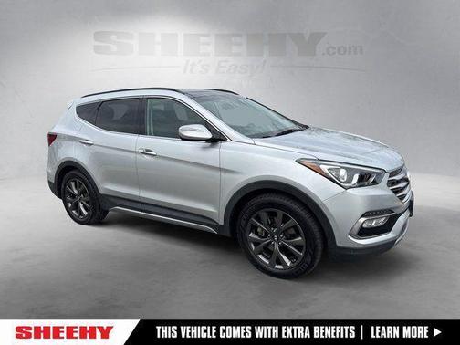 Sparkling Silver 2017 Hyundai Santa Fe Sport 2.0L Turbo Ultimate