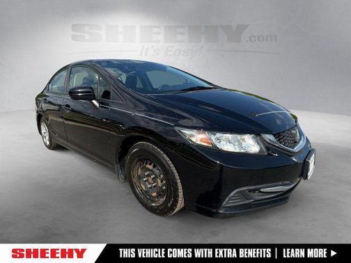 Crystal Black Pearl 2015 Honda Civic LX