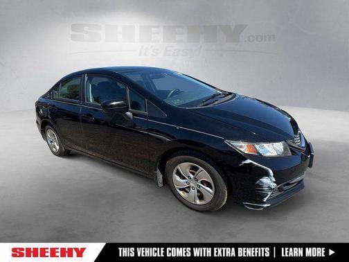 Crystal Black Pearl 2015 Honda Civic LX