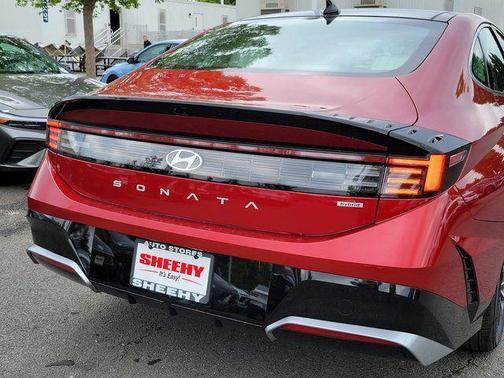 Ultimate Red 2026 Hyundai SONATA Hybrid SE