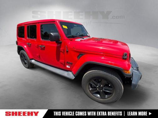 Firecracker Red Clearcoat 2019 Jeep Wrangler Unlimited Sahara