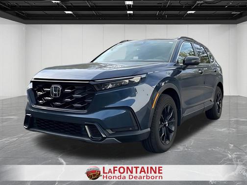 Canyon River Blue Metallic 2024 Honda CR-V Hybrid