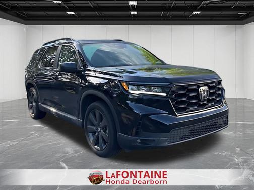 Crystal Black Pearl 2025 Honda Pilot