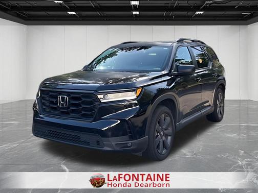 Crystal Black Pearl 2025 Honda Pilot