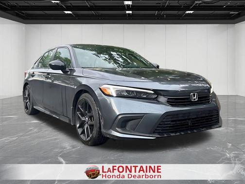 Meteorite Gray Metallic 2024 Honda Civic