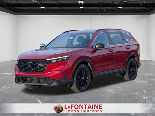 Radiant Red Metallic 2023 Honda CR-V Hybrid