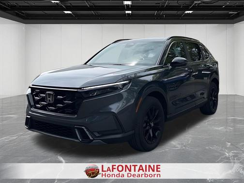Meteorite Gray Metallic 2024 Honda CR-V Hybrid