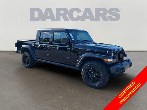 Black Clearcoat 2022 Jeep Gladiator Sport