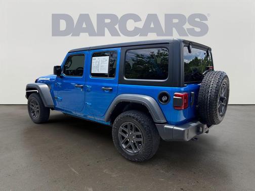 Hydro Blue Pearl 2024 Jeep Wrangler Sport