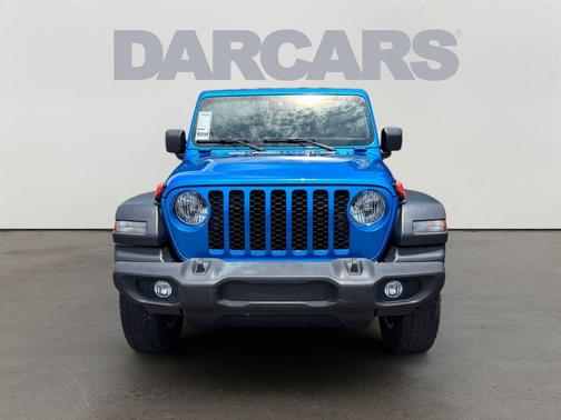Hydro Blue Pearl 2024 Jeep Wrangler Sport