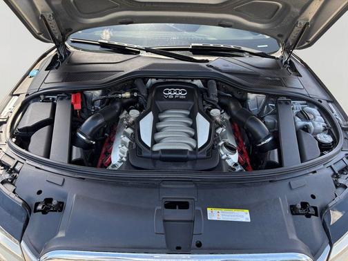 Quartz Gray Metallic 2012 Audi A8 L 4.2 quattro