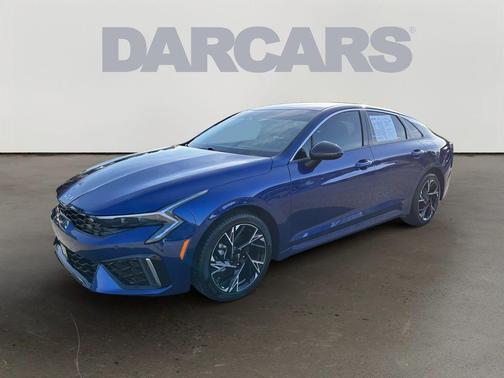 Blue 2025 Kia K5 GT-Line