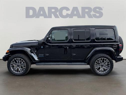Black Clearcoat 2024 Jeep Wrangler 4xe High Altitude