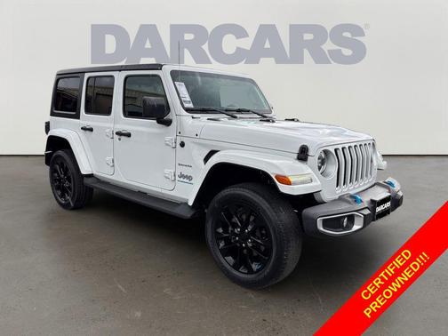 Bright White Clearcoat 2023 Jeep Wrangler 4xe Sahara
