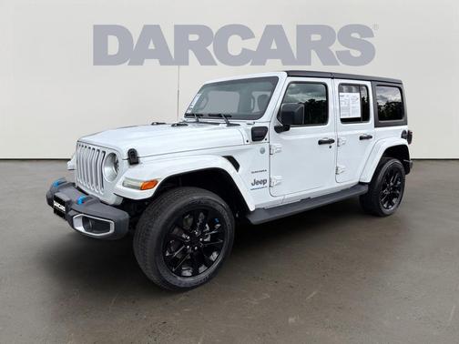 Bright White Clearcoat 2023 Jeep Wrangler 4xe Sahara