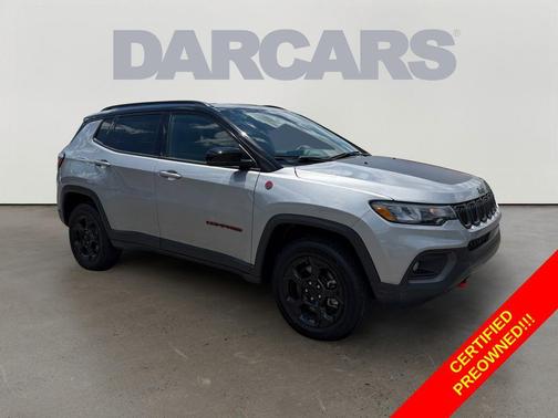 Billet Silver Metallic Clearcoat 2023 Jeep Compass Trailhawk