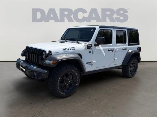 Bright White Clearcoat 2023 Jeep Wrangler 4xe Base