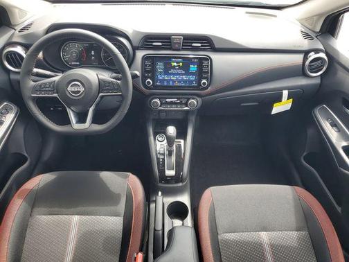 Black 2025 Nissan Versa 1.6 SR