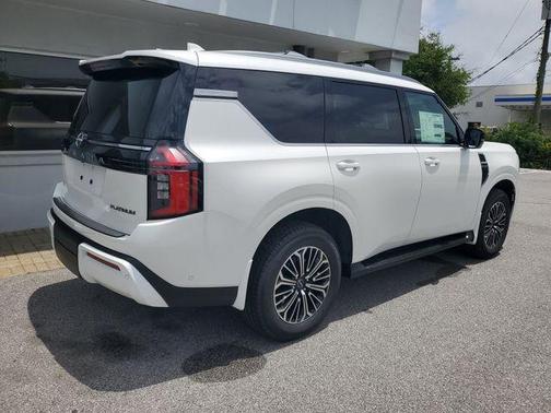 Aspen White 2026 Nissan Armada Platinum
