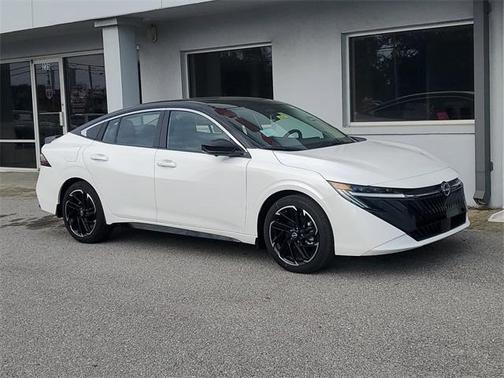 White 2026 Nissan Sentra SR Sedan