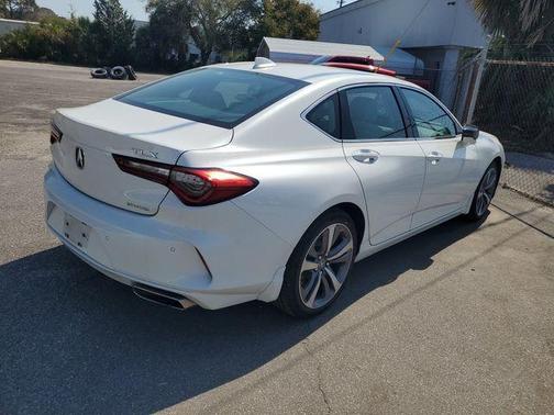 Platinum White Pearl 2021 Acura TLX Advance