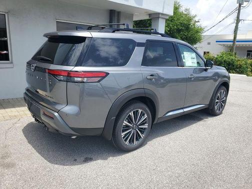 Gun Metallic 2026 Nissan Pathfinder Platinum