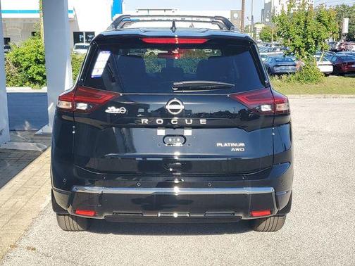 Black 2026 Nissan Rogue Platinum