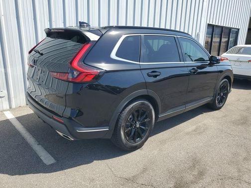 Black 2025 Honda CR-V Hybrid Sport
