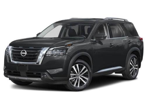Brilliant Silver Metallic 2025 Nissan Pathfinder Platinum