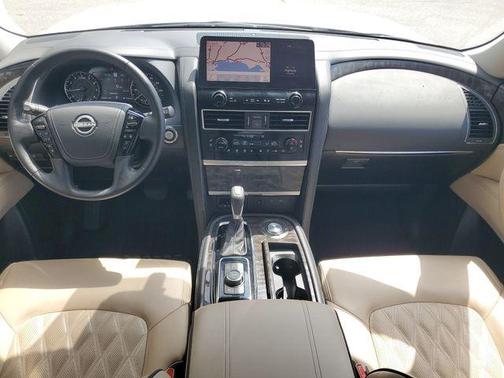 Aspen White 2024 Nissan Armada Platinum