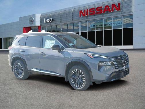 Boulder Gray Metallic 2026 Nissan Rogue Platinum