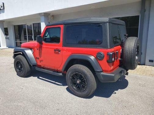 Firecracker Red Clearcoat 2025 Jeep Wrangler Sport