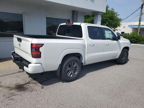 White 2026 Nissan Frontier SV