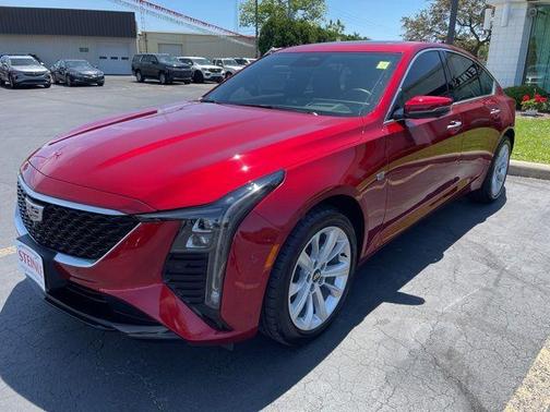 Radiant Red 2026 Cadillac CT5 Premium Luxury AWD