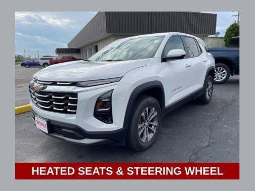 Summit White 2025 Chevrolet Equinox LT