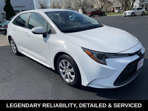 White 2024 Toyota Corolla LE