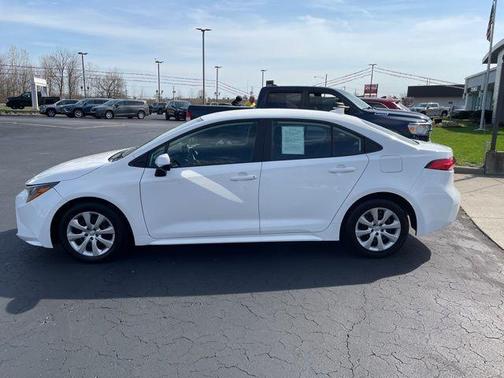 White 2024 Toyota Corolla LE