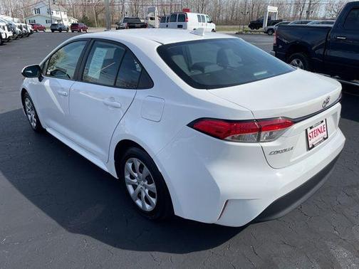 White 2024 Toyota Corolla LE