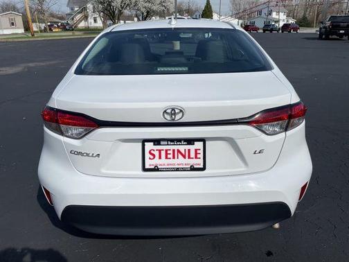White 2024 Toyota Corolla LE