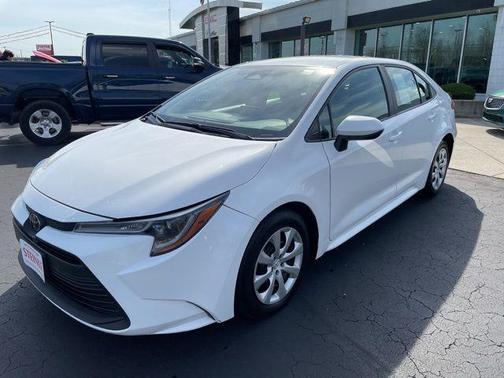 White 2024 Toyota Corolla LE