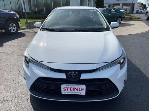 White 2024 Toyota Corolla LE