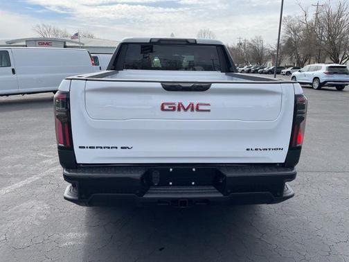 Summit White 2026 GMC Sierra EV Elevation
