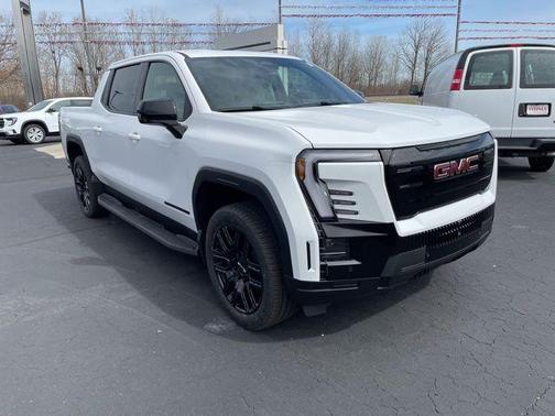 Summit White 2026 GMC Sierra EV Elevation