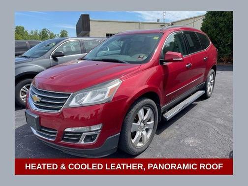 Crystal Red Tintcoat 2014 Chevrolet Traverse LTZ
