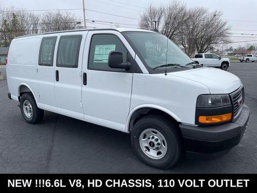 Summit White 2025 GMC Savana 2500 Work Van