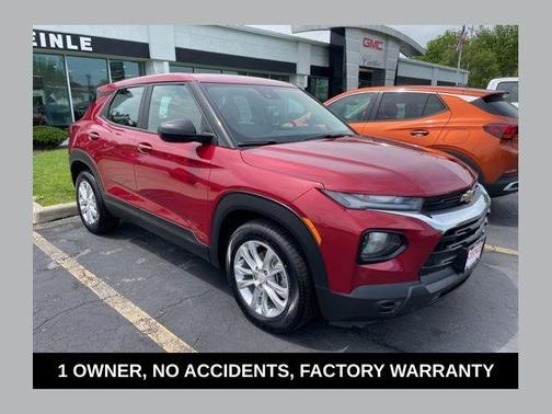 Scarlet Red Metallic 2021 Chevrolet Trailblazer LS