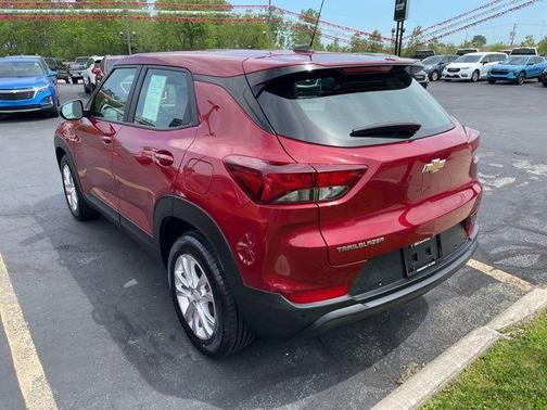 Scarlet Red Metallic 2021 Chevrolet Trailblazer LS