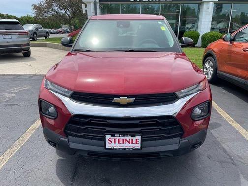 Scarlet Red Metallic 2021 Chevrolet Trailblazer LS