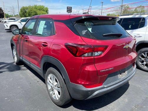 Scarlet Red Metallic 2021 Chevrolet Trailblazer LS